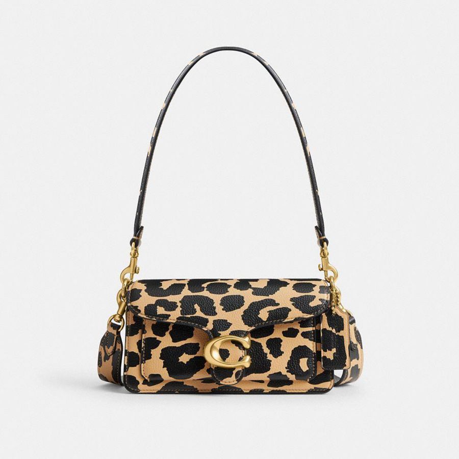 Bolsa de Hombro COACH Mujer Leopardo | XB5974302