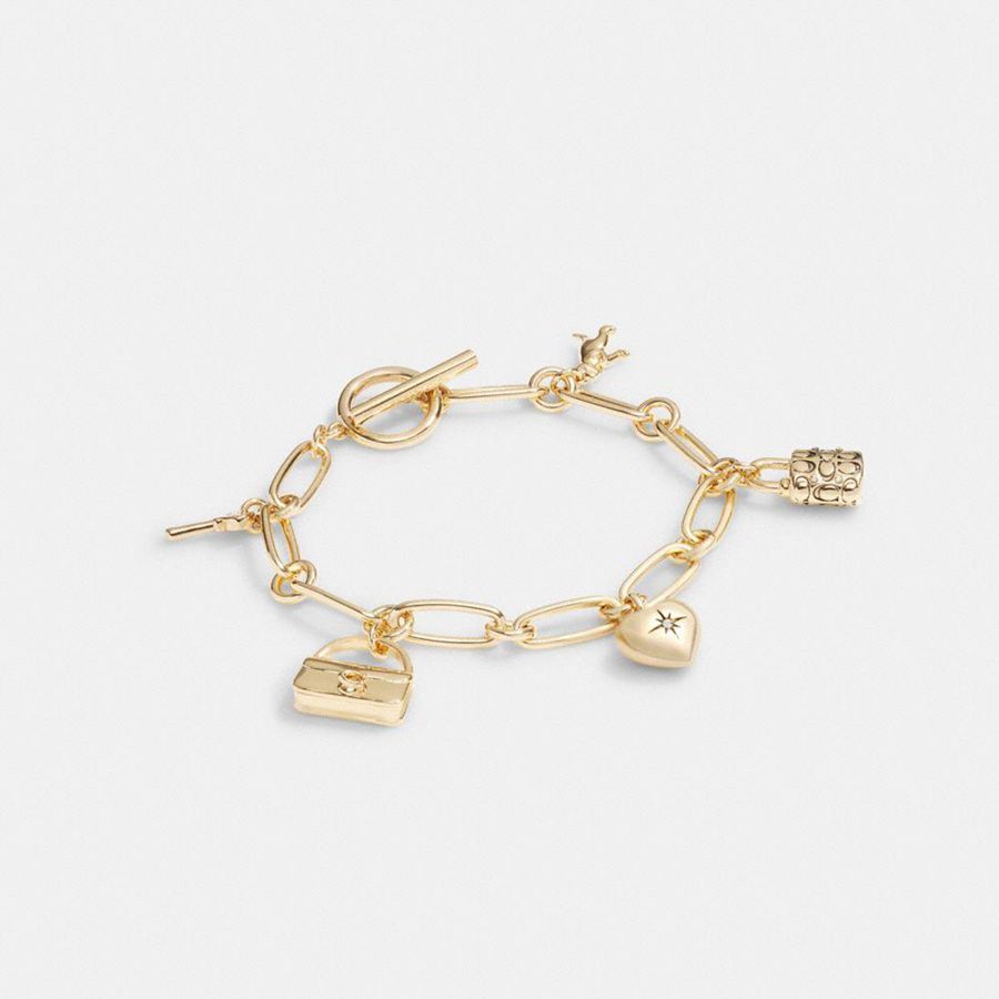 Joyería COACH Mujer Doradas | CF0275841